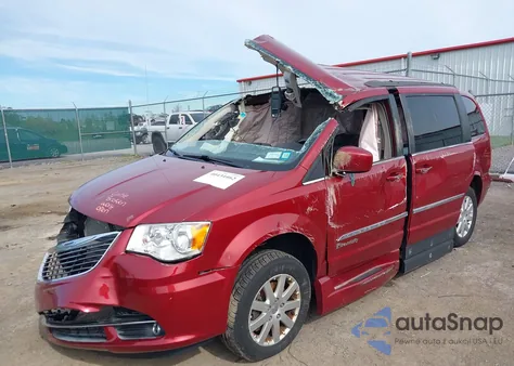 2016 Chrysler Town & Country Touring from USA, damaged, VIN 2C4RC1BG7GR159211